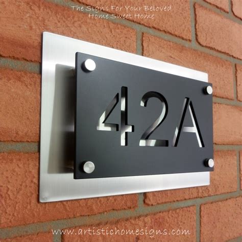 cnc machine cut house numbers|Home Address Signs and House Numbers.